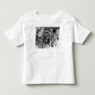 T-shirt Pour Les Tous Petits Corps centraux d'ingénieur de chemin de fer de