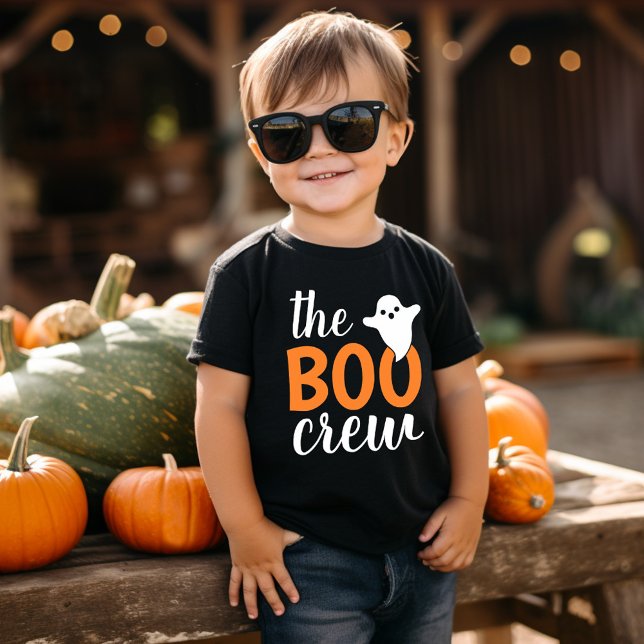 T-shirt Pour Les Tous Petits Correspondance de la famille d'Halloween Orange de (Créateur téléchargé)