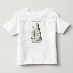T-shirt Pour Les Tous Petits Costumes d'une femme noble de Livonian