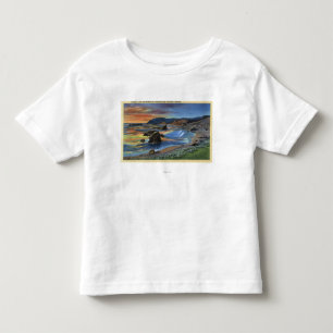 T-shirt Pour Les Tous Petits Coucher du soleil au cap San Sabastian sur