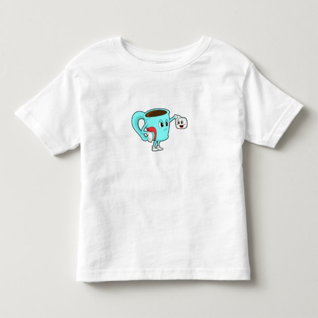 T-shirt Pour Les Tous Petits Coupe avec café.PNG (Devant)