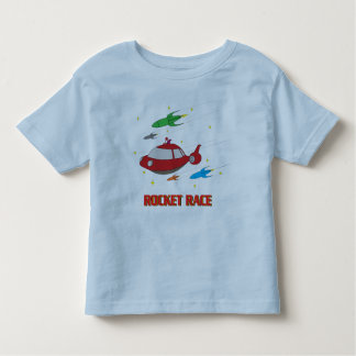 T-shirt Pour Les Tous Petits Course de Rocket de jouet