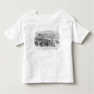 T-shirt Pour Les Tous Petits Courses de Warwick, 'de Londres illustrée