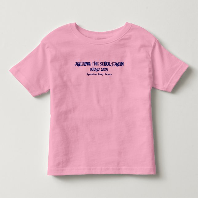 T-shirt Pour Les Tous Petits Cousin de bébé d'opération (Devant)