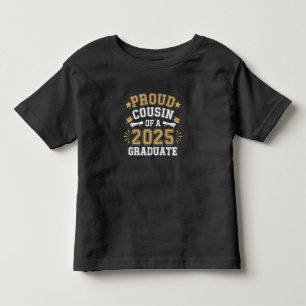 T-shirt Pour Les Tous Petits Cousin fier d'une famille de diplômés 2025 Cérémon