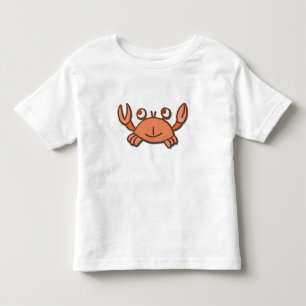 T-shirt Pour Les Tous Petits crabe souriant