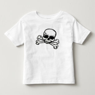 T-shirt Pour Les Tous Petits Crâne et os croisés