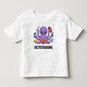 T-shirt Pour Les Tous Petits Création octotâche en mode multitâche