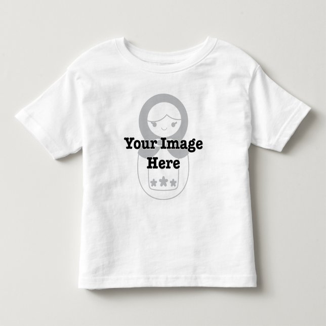 T-SHIRT POUR LES TOUS PETITS CREEZ VOS PROPRES CARTES (Devant)