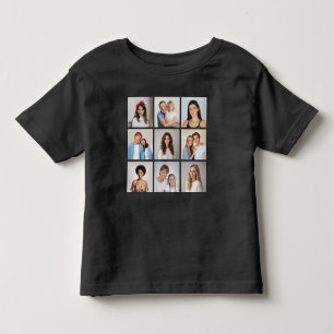 T-shirt Pour Les Tous Petits Créez votre propre collage de 9 photos