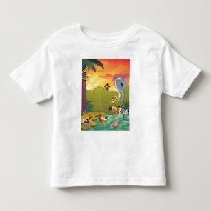 T-shirt Pour Les Tous Petits Crépuscule au trou d'eau