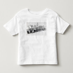T-shirt Pour Les Tous Petits Creusement d'un trou pour les bases