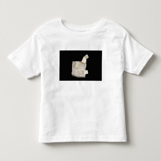 T-shirt Pour Les Tous Petits Cristaux de pyrite en schiste (Devant)