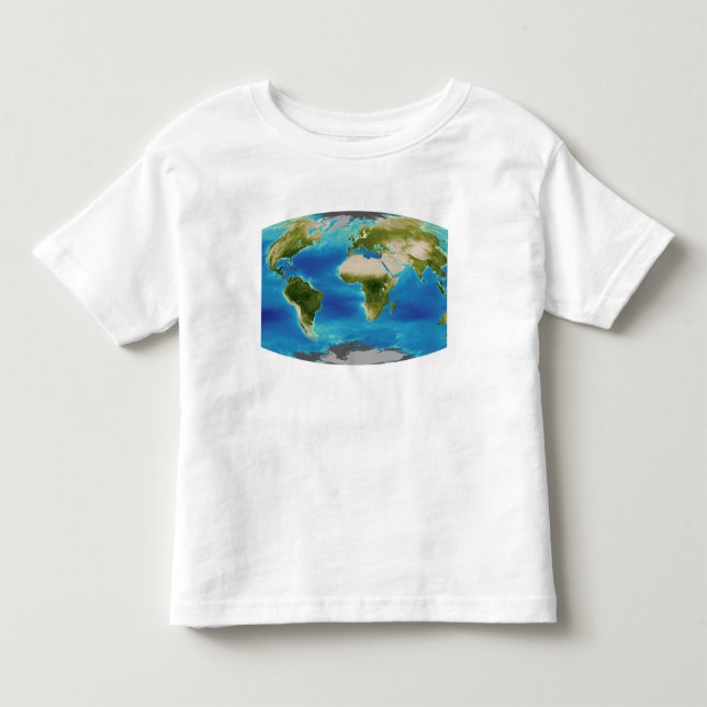 T-shirt Pour Les Tous Petits Croissance plante moyenne de la Terre (Devant)