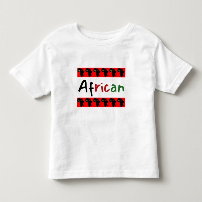 T-shirt Pour Les Tous Petits Cuisine africaine (Devant)