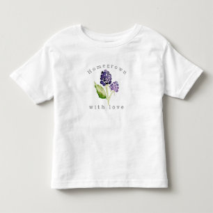 T-shirt Pour Les Tous Petits Cultivé à la maison avec amour Blackberry Duo Wa