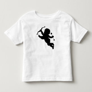 T-shirt Pour Les Tous Petits Cupidon courant avec un arc