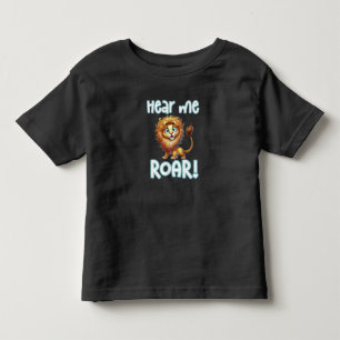 T-shirt Pour Les Tous Petits Cute Lion Safari Forêt animal