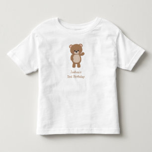 T-shirt Pour Les Tous Petits Cute Little Bear Deuxième 2e anniversaire