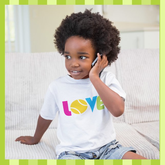 T-shirt Pour Les Tous Petits Cute Tennis LOVE - (Créateur téléchargé)