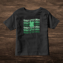 T-shirt Pour Les Tous Petits Cutest Little Lucky