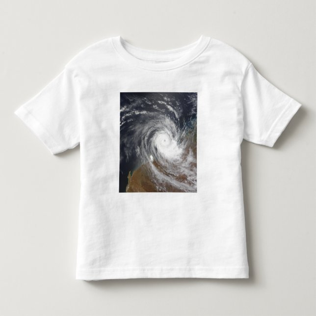 T-shirt Pour Les Tous Petits Cyclone tropical Billy sur l'Australie 2 (Devant)