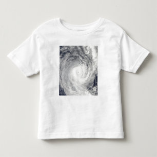 T-shirt Pour Les Tous Petits Cyclone tropical Oli au large de Tahiti