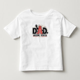 T-shirt Pour Les Tous Petits D.A.D génial dévoué,
