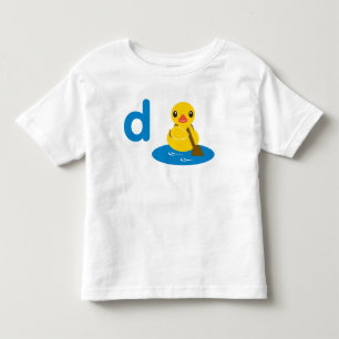 T-shirt Pour Les Tous Petits D est pour le canard