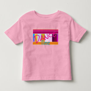 T-shirt Pour Les Tous Petits Dance Design à thème