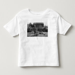T-shirt Pour Les Tous Petits Danse de guerre indienne d'Astoria, Orégon au