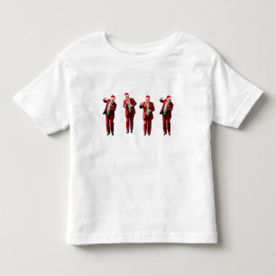 T-shirt Pour Les Tous Petits Danser Donald Trump Noël MAGA