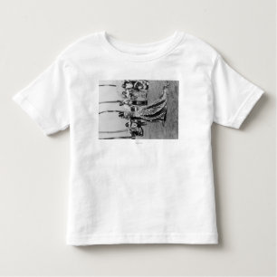 T-shirt Pour Les Tous Petits Danseur de danse polynésienne de Holoku avec la