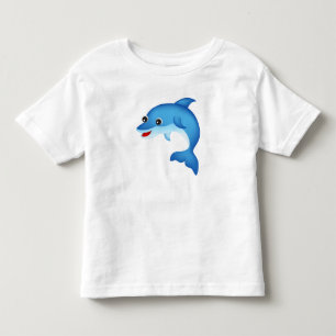 T-shirt Pour Les Tous Petits Dauphin mignon