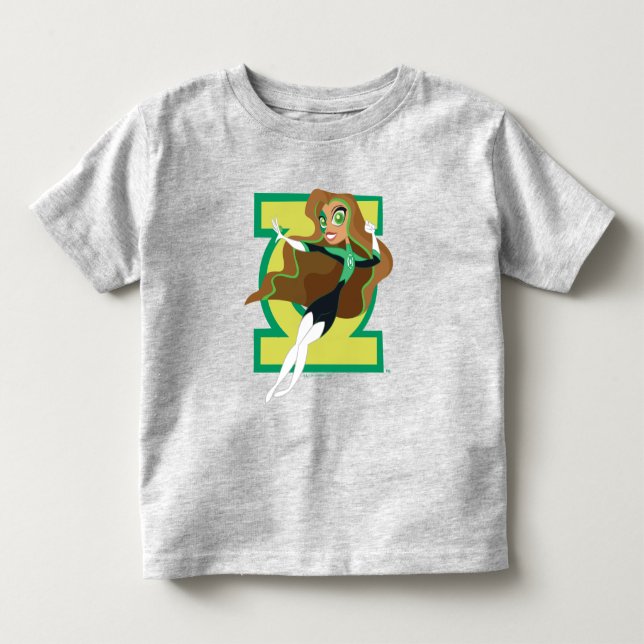 T-shirt Pour Les Tous Petits DC Super Hero Girls Green Lantern (Devant)