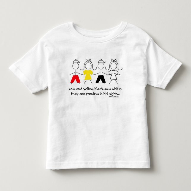 T-shirt Pour Les Tous Petits de façon précieuse dans sa vue (Devant)