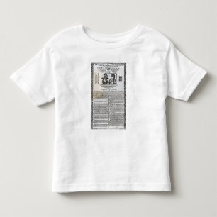T-shirt Pour Les Tous Petits Déclaration du mariage de Frederick V