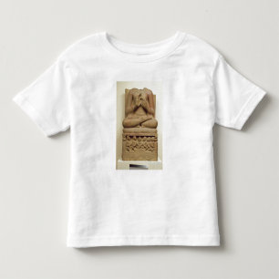 T-shirt Pour Les Tous Petits Découpage de Bouddha dans l'attitude de prêcher 