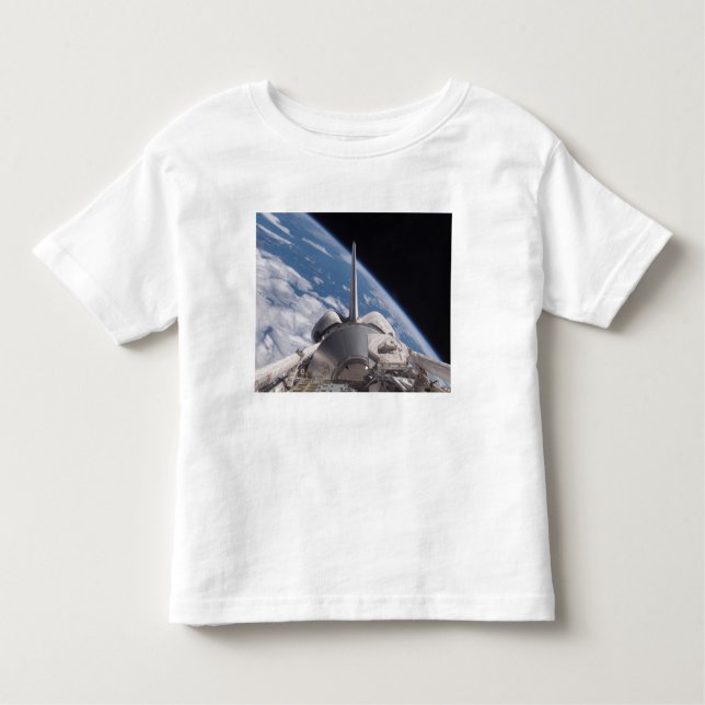 T-shirt Pour Les Tous Petits Découverte de navette spatiale rétropassée par la  (Devant)