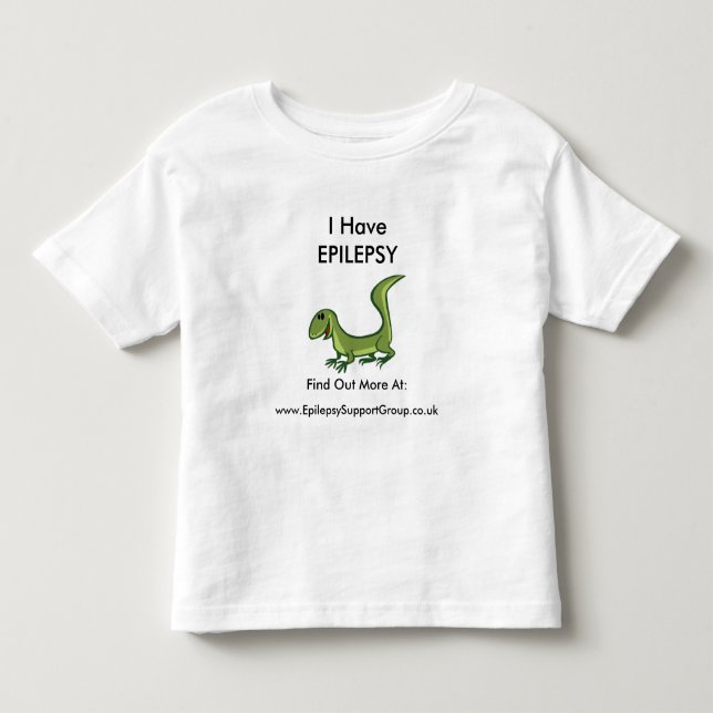 T-shirt Pour Les Tous Petits Découvrez au sujet de l'épilepsie (Devant)