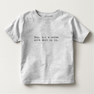 T-shirt Pour Les Tous Petits Définition du garçon