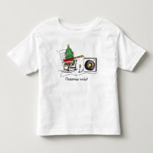 T-shirt Pour Les Tous Petits Des rochers de Noël ! Toddler T