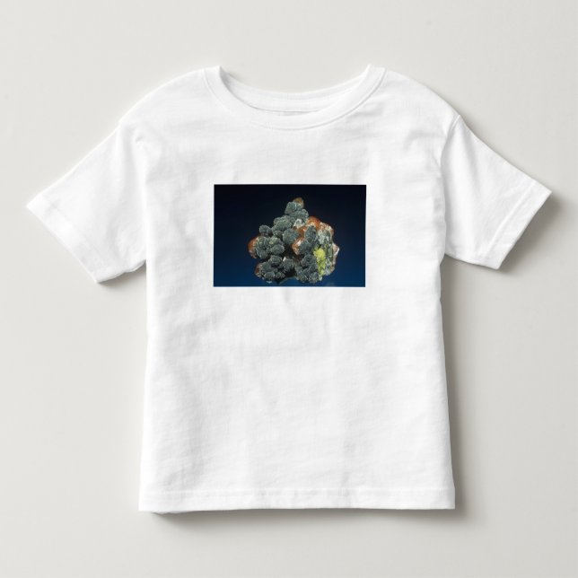 T-shirt Pour Les Tous Petits Descloizite sur la calcite (Devant)