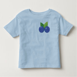 T-shirt Pour Les Tous Petits Design de bleuets doux