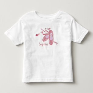 T-shirt Pour Les Tous Petits Design de chaussures de ballet