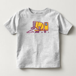 T-shirt Pour Les Tous Petits Dessin de camionnette pour mélangeurs de ciment - 