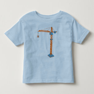T-shirt Pour Les Tous Petits Dessin de grue de jouets pour enfants