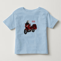 Dessin de moto de tourisme