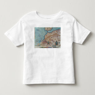T-shirt Pour Les Tous Petits Détail de l'atlas catalan, 1375