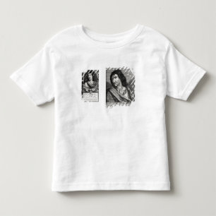 T-shirt Pour Les Tous Petits Deux portraits de Savinien Cyrano De Bergerac